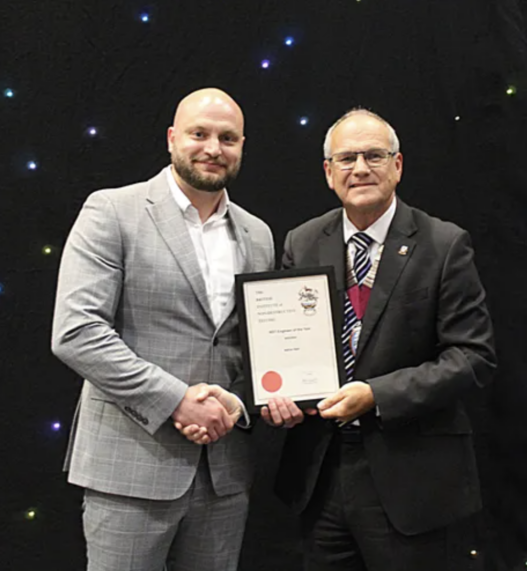 Nathan Bate wins BINDT NDT Engineer of the Year award 